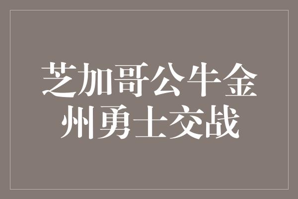 公牛队!千里对决!芝加哥公牛与金州勇士上演精彩对决